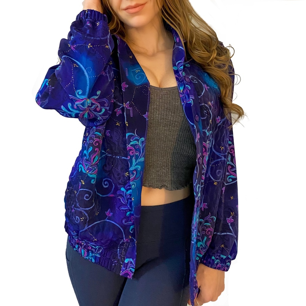 Vintage GW Paisley Quilted Jacket